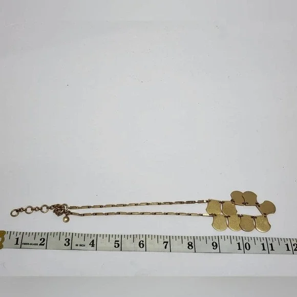 J.‎ CREW gold bibb necklace